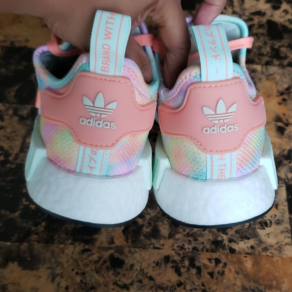 Adidas NMD R1 Tie Dye Athletic Sneakers - Size 8 - Picture 13 of 16